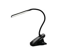 Alba LED Wireless Desk Lamp LEDCLIP N - Desk Top Clamp, Black