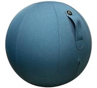Alba Ergoball Ergonomic Sitting Ball Fabric Blue 120 kg MHBALL B 65 mm x 65 mm