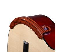 Alba Guitar Beads Classical Guitar Armrest, Acoustic, Flamenco Guitar Arm Rest Light Brown color, non-adhesive