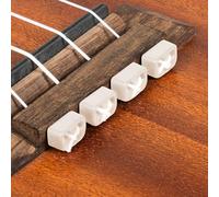 Alba Guitar Beads White Ukulele Beads for Nylon Strings, carbon strings…