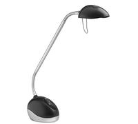 Alba Halox LED Desk Lamp 35/50W with UK Plug Black/Grey LEDX N UK