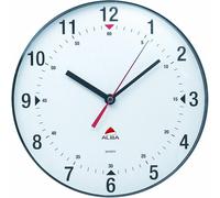 Alba Horclas Wall Clock 25cm Silver Grey