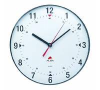 Alba Quartz Magnetic Wall Clock 250mm Diameter Black - HORCLASMAG