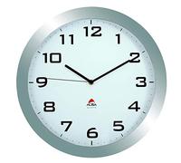 Alba Horissimo Large Silent Clock metallic grey, 38cm