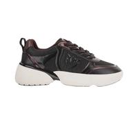 Alba Leather-Blend Trainers - female - PINKO - Sneakers - Black - 6 UK - Shoes 6 UK