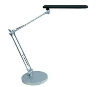 Alba Led Trek Desk Lamp With Articulating Arm, Black (Ledtrekn)