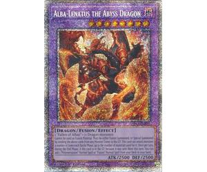 Alba-Lenatus The Abyss Dragon - DIFO-EN035 - Starlight Rare - 1st Edition
