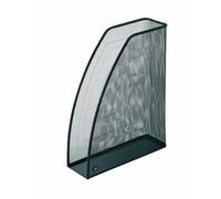 Alba Mesh Magazine Rack File Metal W76xD254xD317mm Black Ref MESHMAG1N