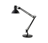 Alba Modern Architect Desk Lamp with Clamp Swing Arm Clip-on Lamp With Base