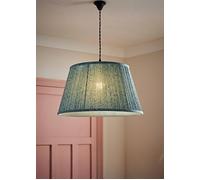 ValueLights Alba Large Tapered Leaf Pleated Ceiling Lamp Shade