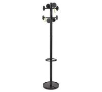 Alba Coat Stand PMSTAN3 N 48 x 350 x 1750mm Black
