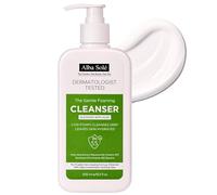 Alba Solé Gentle Foaming Cleanser with Aloe & Niacinamide | Hydrating Low-Foam Face Wash with Vitamin B5 | pH 5.5 Balanced Cleanser for Dry to Normal & Sensitive Skin | For Men & Women | 300 ml