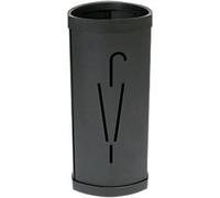 Alba Umbrella Holder 3 Hooks Black