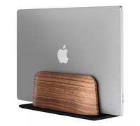 Alba Wooden and black aluminium computer/tablet stand