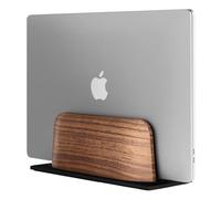 Alba Wooden and black aluminium computer/tablet stand