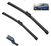 AlbaEUC Car Front Window Wiper Blade for Ford Focus 4 2018-2023 MK4, Front Windshield Blade Set Wiper Windscreen Wiper Blade Replacement Blades