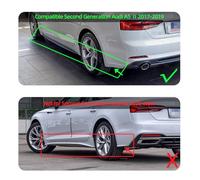 AlbaEUC Car Mudguard Mud Flaps for Audi A5 & Rs5 & A5 Sline Ⅱ 2017-2019, Front and Rear Mudflaps Splash Guards Fender Flares Kit 4-PC