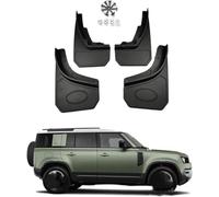 AlbaEUC Car Mudguard Mud Flaps for Land Rover Defender 90/110 2020-2024, Front and Rear Mudflaps Splash Guards Fender Flares Kit 4-PC