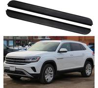 AlbaEUC No-Drilling Installation Car Side Running Boards/Side Steps for VW Atlas Cross Sport 2020-2024, Non-slip Heavy Duty Mounting Material Included
