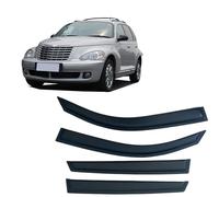 AlbaEUC Wind Deflectors Set Fits for Chrysler Pt Cruiser 2001-2010，Rain deflector Car accessories Car wind deflectors Sun Rain Noise Protection Translucent