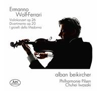 Alban Beikircher; Pilharmonie Pilsen; Iwasaki - Wolf-Ferrari: Violin Concerto Op. 26