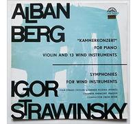 Alban Berg , Igor Stravinsky , Ivan Straus · Zdenek Kozina , Komorní Harmonie , Libor Pesek - Kammerkonzert For Piano, Violin And 13 Wind Instruments / Symphonies For Wind Instruments - Supraphon - SUA 10679