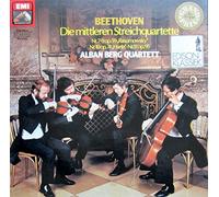 Alban Berg Quartett - Beethoven: Die mittleren Streichquartette (Nr.7-9 op.59 "Rasumowsky", Nr.10 op.74 "Harfe", Nr.11 op.95) [Vinyl Schallplatte] [3 LP Box-Set]