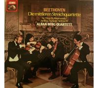 Alban Berg Quartett - Beethoven Die mittleren Streichquartette Nr.7-9 op.59 "Rasumowsky" ,Nr.10, op.74 "Harfe", Nr.11 op.95 , Alban Berg Quartett. EMI. 3 LP Box.