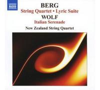 New Zealand String Quartet – BERG: String Quartet / Lyric Suite / WOLF: Italian Serenade – NAXOS
