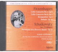 Alban Gerhardt Deutsches Symphonie-Orchester Berlin Stefan Blunier - Fitzenhagen: Cello Concertos (Hyperion Romantic Cello Concerto 7)