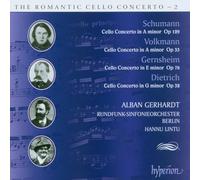 Alban Gerhardt; Hannu Lintu: Rundfunk-Sinfonieorchester Berlin - The Romantic Cello Concerto, Vol. 2 - Volkmann, Dietrich, Gernsheim & Schumann