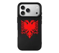 Albania Albanian Eagle1 Phone Case Compatible with iPhone 17 Air Pro Max Shockproof TPU Protective Cover