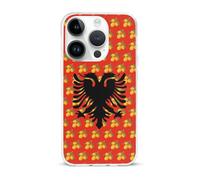Albania Albanian Flag with Olive Phone Case Cover Compatible with iPhone 15/15 plus/15 Pro/15 Pro Max Protective Shell
