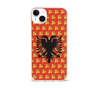 Albania Albanian Flag with Olive Phone Case Cover Compatible with iPhone 15/15 plus/15 Pro/15 Pro Max Protective Shell