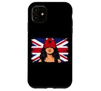 Albania Britain Flags Women Roots British Albanian Heritage Case for iPhone 11