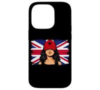 Albania Britain Flags Women Roots British Albanian Heritage Case for iPhone 14 Pro