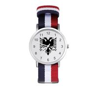 Albania Flag Fashion Watches Men Women Wrist Watch Outdoor Sports