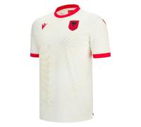 Albania FSHF Children's Away Match Jersey, beige, 12 Years