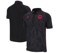 Albania Macron Football Shirt Jersey Men's Black