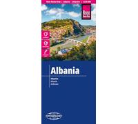 Albania Map 1:220,000 scale - Tear and Water resistant Map (World Mapping Project)