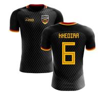 Albania Men's 2025/26 Third Concept Football Shirt in Black | Size: Large Albania Black L