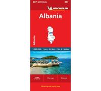 Albania - Michelin National Map 807