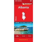 Albania - Michelin National Map 807 (Maps/Country (Michelin))