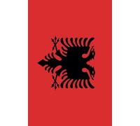 Albania: Patriotic Flag Notebook: 120-Page Lined Journal for Travelers, Students, and Culture Enthusiasts