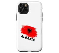 Albania Red Flag Double-Headed Eagle Symbol Case for iPhone 11 Pro