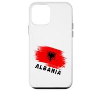 Albania Red Flag Double-Headed Eagle Symbol Case for iPhone 12 mini