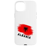 Albania Red Flag Double-Headed Eagle Symbol Case for iPhone 15 Plus