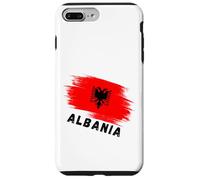 Albania Red Flag Double-Headed Eagle Symbol Case for iPhone 7 Plus/8 Plus