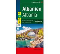 Albania Road and Leisure Map 1:150k : Road and Leisure Map