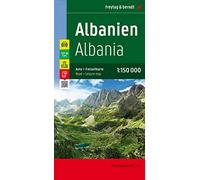 Albania: Road and Leisure map (F&B Wegenkaarten)